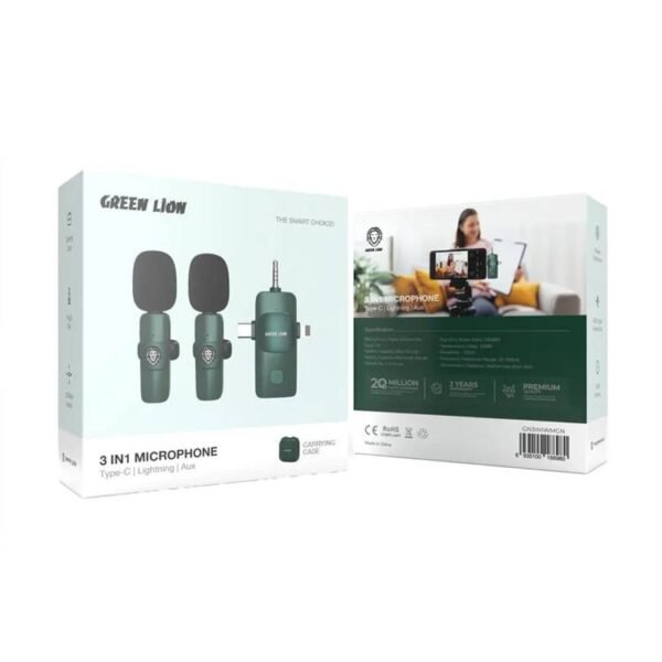 Green Lion 3-in-1 Wireless Microphone