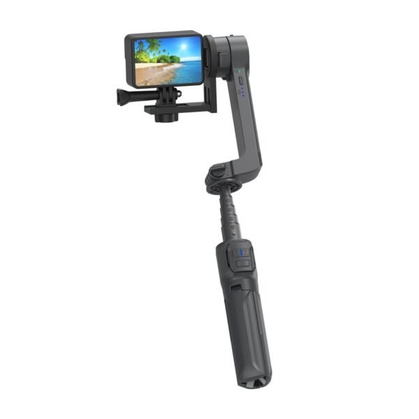 Porodo 2-Axis Gimbal Stablizer - Black - Image 5