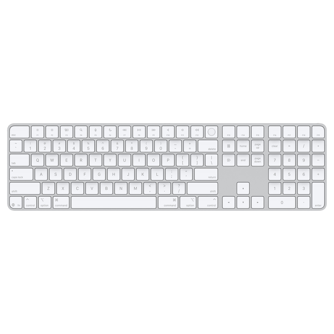 Apple Magic Keyboard with touch ID & Numeric Keyboards Type C