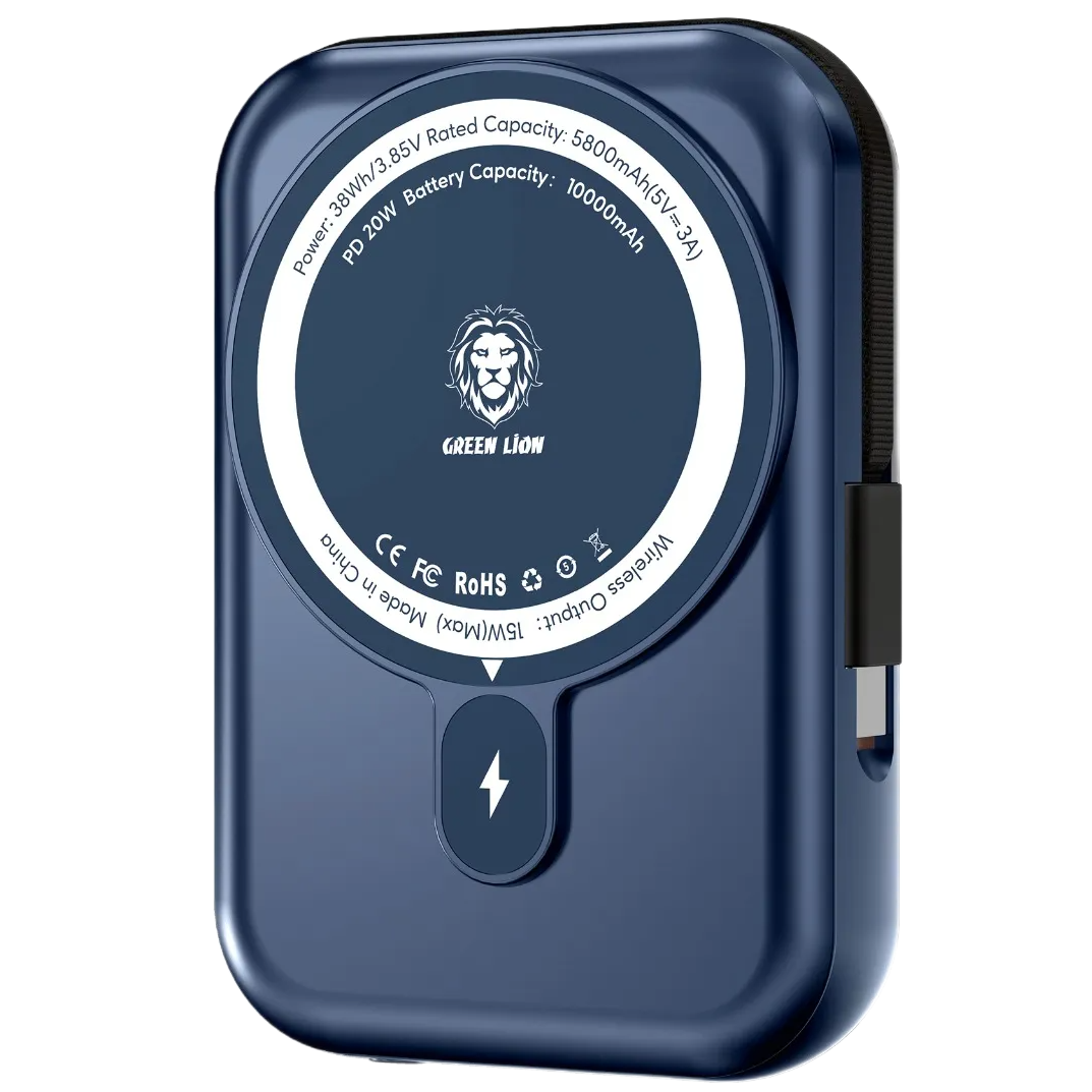 Green Lion 10000mAh Monaco MagSafe Power Bank - Image 4